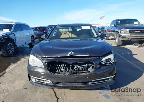2014 BMW 750I from USA, damaged, VIN WBAYA8C58ED825030